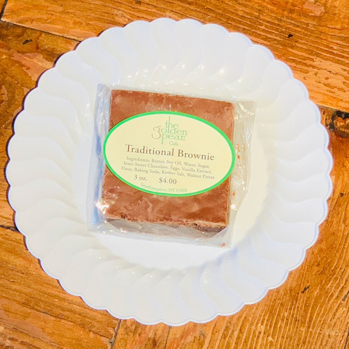 Traditional Brownie – Golden Pear Cafe